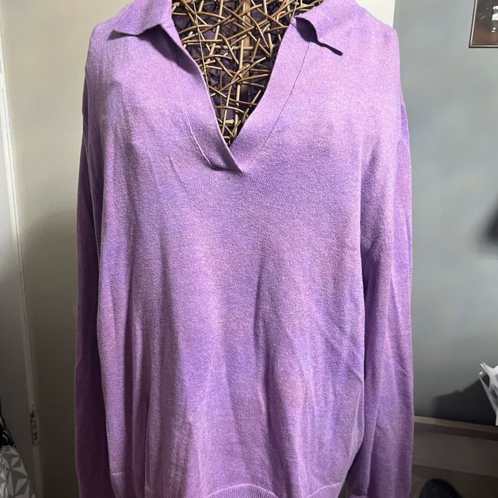 J. Crew Purple Women's sweater